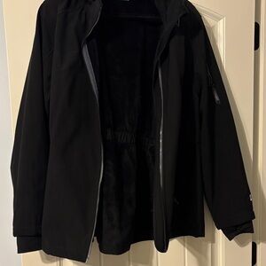 Free Country Black Fleece Jacket